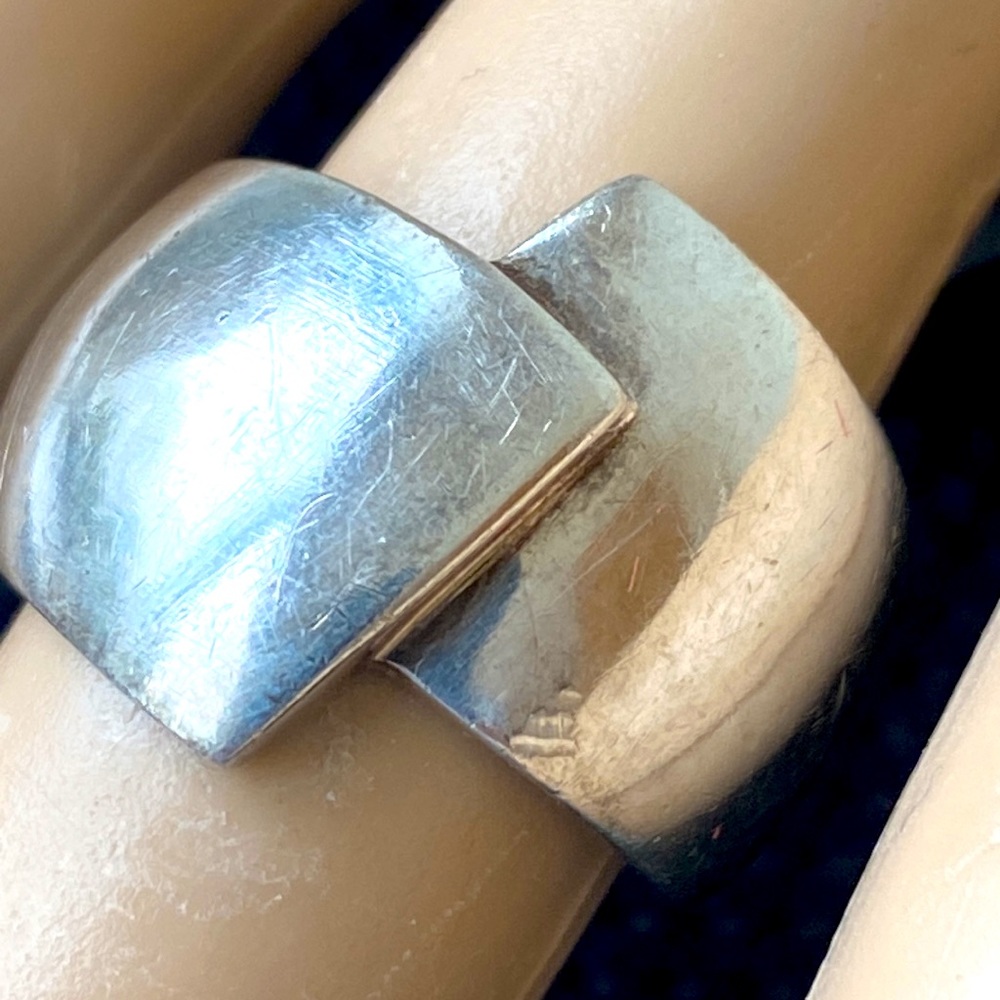 Modernist Sterling Silver Sterling Silver Ring